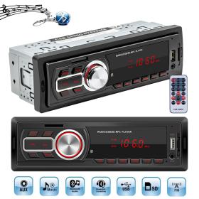 راديو بلوتوث متعدد الوسائط مع مخرج فلاش-اوكسيليار-كارت ميموار - Poste Radio Bluetooth MultiMedia Avec Sortie USB/MicroSD/Aux Pour Voiture