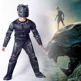 Tenue de Deguisement Black Panter Pour Enfants