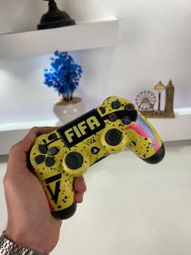 SONY DualShock Manette PS4 Sans Fil, Batterie Rechargeable (High Copy) – Limited Edition FIFA