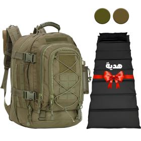 Sac à Dos de randonnée Rucksack Large Capacity 60L JRD5 + Matelas pliable Cadeau