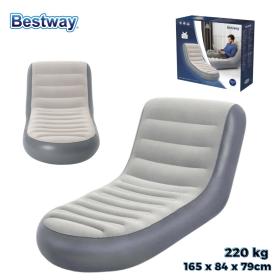 كرسي محمول مريح وناعم - Bestway Chaise Longue Confortable Soft Top Portable 75064