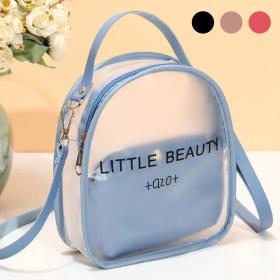 حقيبة ظهر شفافة مع جيب داخلي 2 في 1 - Sac à dos transparent Top avec pochette intérieure 2en1 tendence 2023