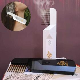 مبخرة إلكترونية مع أمشاط للشعر - Brûleur d’encens électronique avec peignes à cheveux