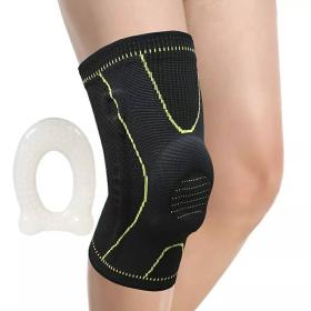 دعامة ركبة مرنة ومتعدد الاستخدامات، مقاوم للرطوبة - Genouillères respirantes avec coussinets en Gel pour la rotule SIBOTE