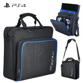 حقيبة ظهر من القماش لوحدة تحكم بلاي ستيشن 4، سليم، برو - Sac a dos  de transport en toile pour console PlayStation 4 , Slim, Pro