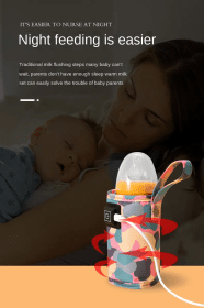 سخان زجاجات الأطفال المحمول - Chauffe-biberon Portable USB pour bébé